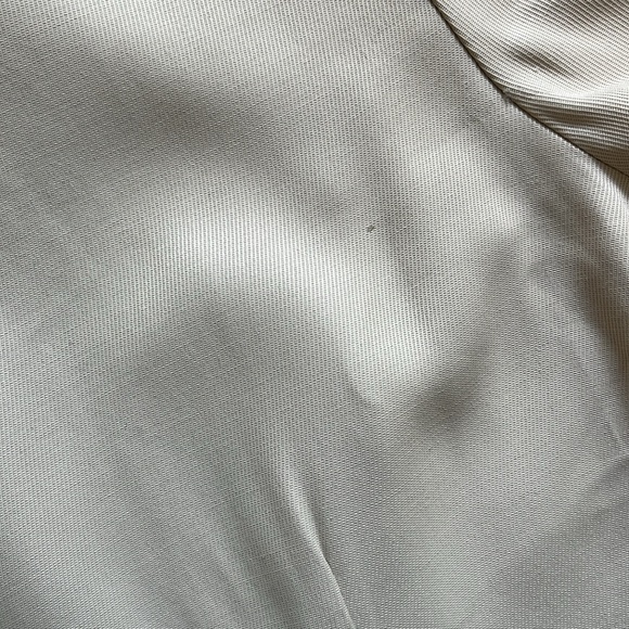 90s Vintage Deadstock NWT Tan Zip Front Blazer / Top Fitted Collar Top Size M - Picture 12 of 16